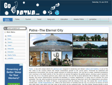 Tablet Screenshot of go4patna.com